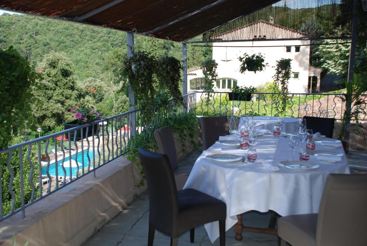 Hôtel&Restaurant Les 3 Barbus Anduze Extérieur photo