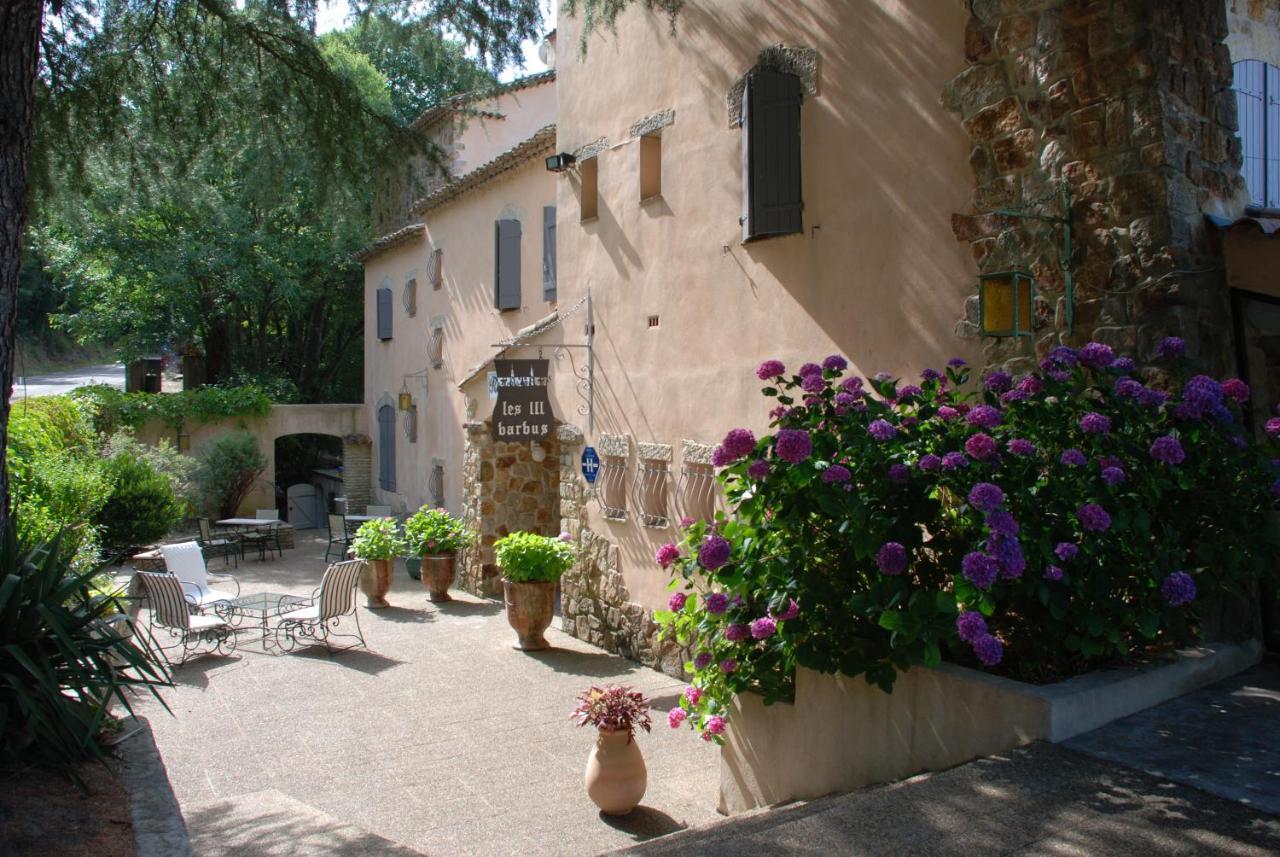 Hôtel&Restaurant Les 3 Barbus Anduze Extérieur photo