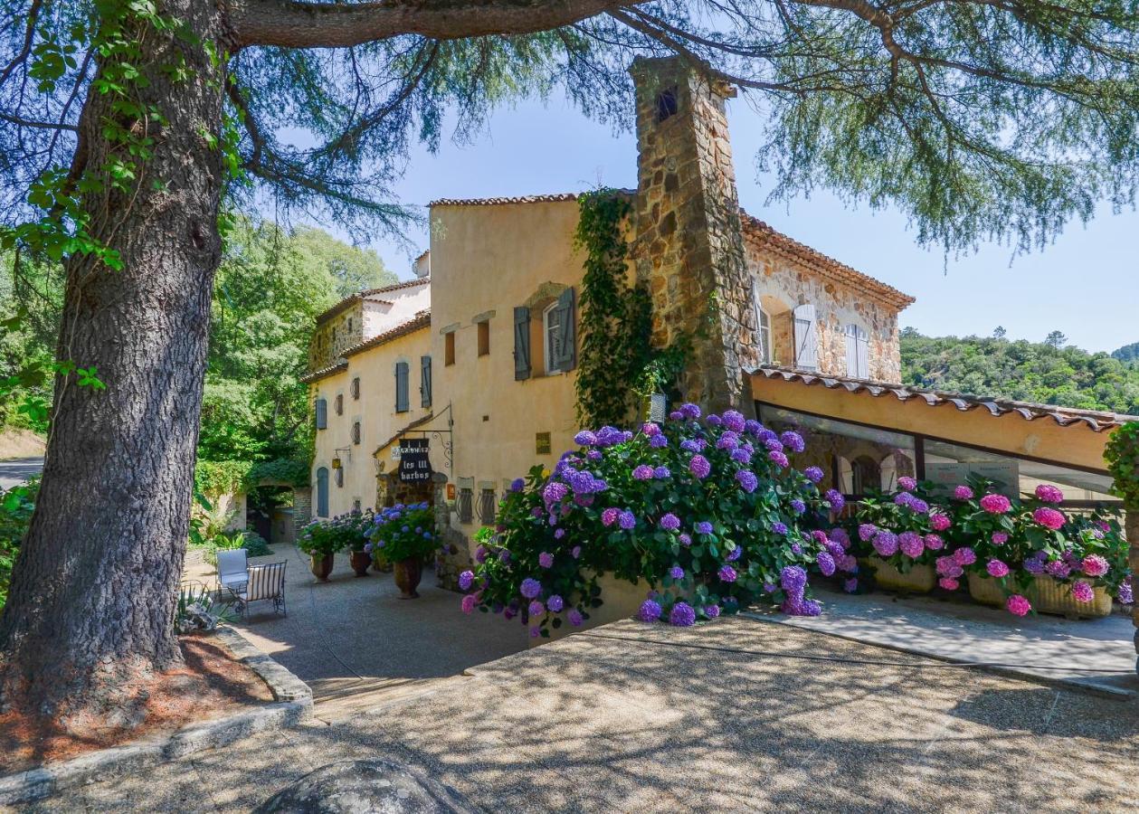 Hôtel&Restaurant Les 3 Barbus Anduze Extérieur photo